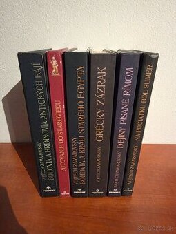 Zberateľský set 6 kníh (Vojtech Zamarovský) Kompletná histór