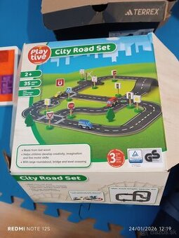 Drevená cestná súprava