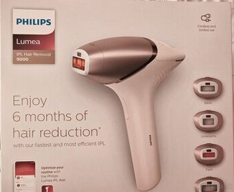 IPL epilátor Philips Lumea Series 9000 BRI958 so štyrmi nást
