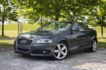 Audi A3 S-line cabrio, repas DSG záruka, nové rozvody