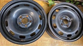 Predám 2xplechove disky 5x100 r15,et38 J6 -