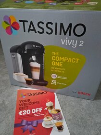 Kávovar Tassimo  vivy 2 + kapsule + voucher - 1