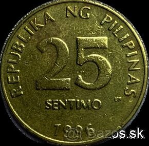 Predám 25 Sentimos 1996  Filipíny - 1