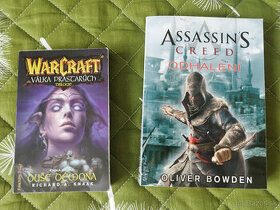 Predám knihy zo sveta Warcraft/Assassin´s creed