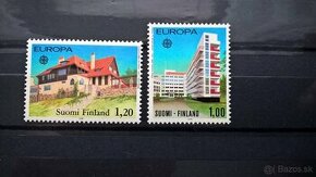 Poštové známky č.196 - Fínsko - miestna architektúra