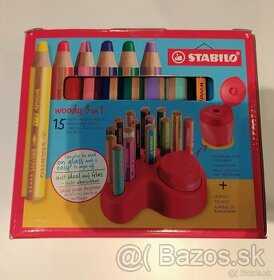 Stabilo woody 15 ks
