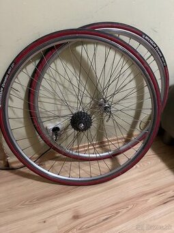 Shimano 600 TRICOLOUR / ultegra/ set kolies 28