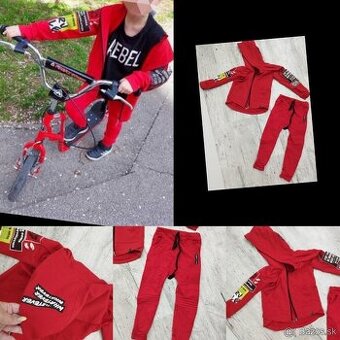 Stylovy cerveny set 128