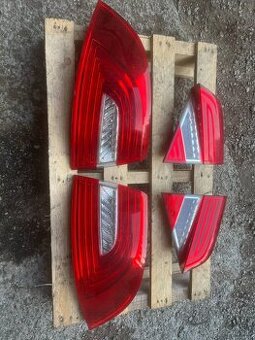 Škoda superb 2 face lift led zadné svetlá