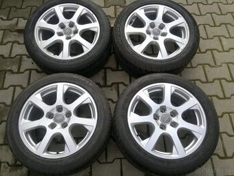 Elektrony Audi A4 5x112 r17, letné pneu. 225/50 r17