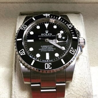 Rolex Submariner black steel