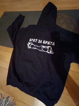 Čierna mikina XL