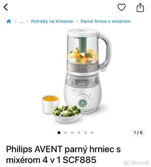 Philips avent parny hrniec
