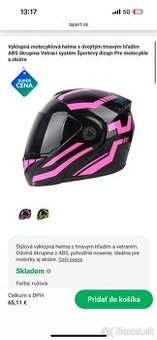 Nová Prilba na motorku/skuter