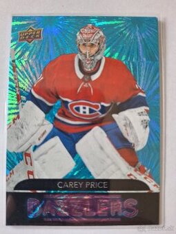 Hokejové kartičky karty Carey Price dazzlers