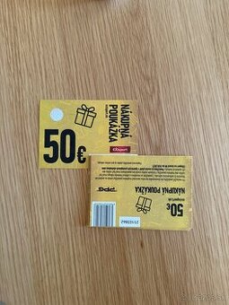 Exisport darčeková poukážka 50€ za 40€