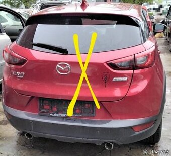 Mazda CX-3 2.0 AWD 2015 predám DVERE, MOTOR PE benzín, PREVO