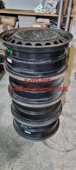 Plechové disky R16, 5x112, stred 66.6