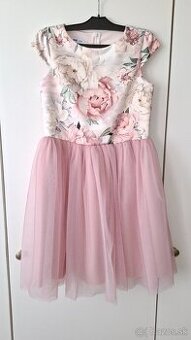 Detské spoločenské šaty veľkosť 158