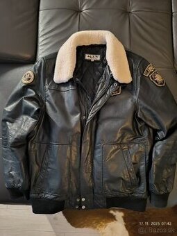 Kožená bunda pánska- rezervované