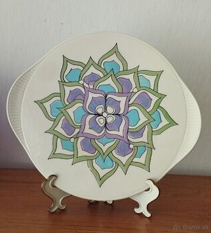 Keramický, servírovací podnos