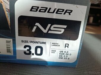 Predám hokejové korčule Bauer ns veľkosť 36