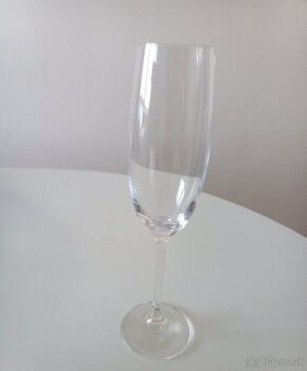 Bohemia Crystal Poháre na šampanské Natalie 190ml set 6ks