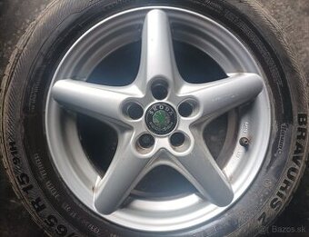Predám alu disk škoda R15 5x100
