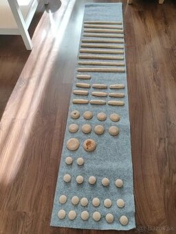 Senzomotorický koberec Barewood