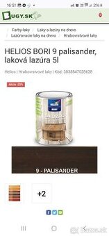 Helios Bori za zvyhodnenu cenu