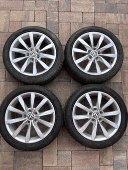 Orig. hliníkové disky VW Dijon R17, 5x112