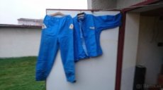 Predám Motorový oblek do dažďa CONDOR, modrá, veľkosť  L - 1