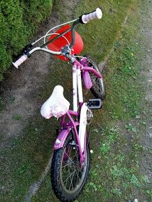 dievčenský detský bicykel 16