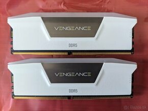 Corsair Vengeance RGB White DDR5 32GB (2x16) 6200MHz CL36