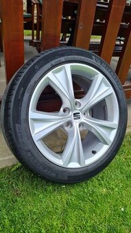 ALU disky Seat R17 5x112 Letne pneu 225/45 R17