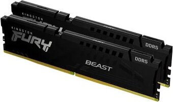 Kingston FURY 16GB KIT DDR5 6000MT/s CL30 Beast Black XMP