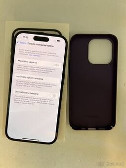 IPHONE 14 PRO SPACE BLACK 128GB ZÁRUKA - DOBRÝ STAV