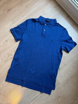 Modrá polokošeľa Polo Ralph Lauren