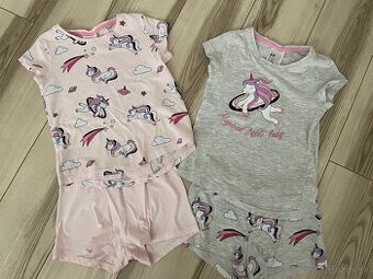 Krátke pyžamo H&M 110 / 116