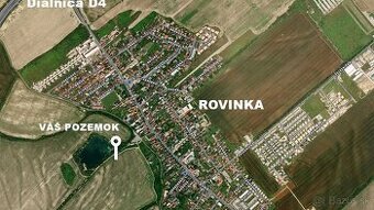 PREDAJ, investičný pozemok v obci Rovinka