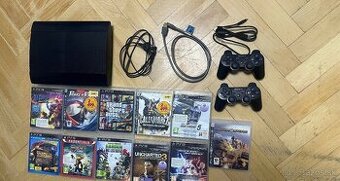 Predám - Sony PlayStation 3 s veľa Hier VÝBORNÝ STAV
