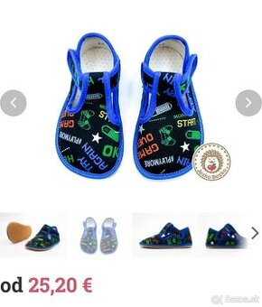 Predám nové papučky č.20