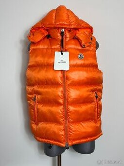 Panska oranžová vesta Moncler