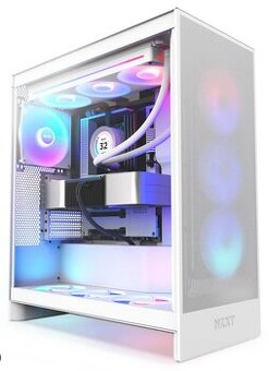 7600X3D/7900X, RTX 5070, all in white