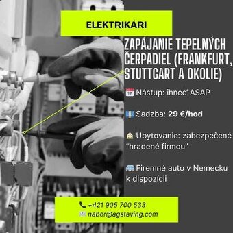 Zapájanie tepelných čerpadiel