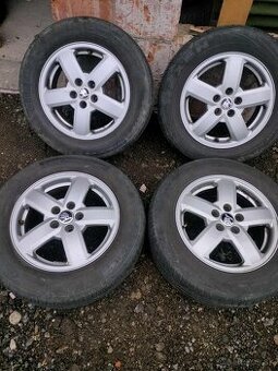 4ks alu disky orig. Škoda 5x100 r15
