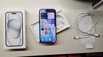 Apple iPhone 15 v záruke, 128GB, aj vymením