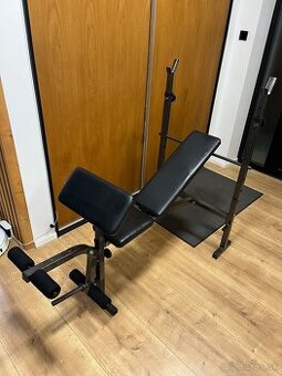 Polohovateľná lavička na bench