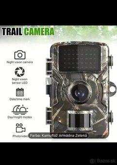 Predám fotopascu 1080P HD , úplne nová .