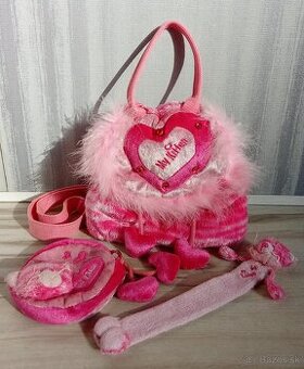 3 dielna súprava-batoh,peňažen.a záložka My Kitten